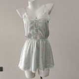  Váy 2 dây lụa hoa D2556 