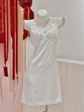  Váy lụạ satin D95 - 2605 