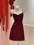  Váy lụạ satin D95 - 2605 