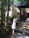  Choàng lưới thêu hoa C8022 