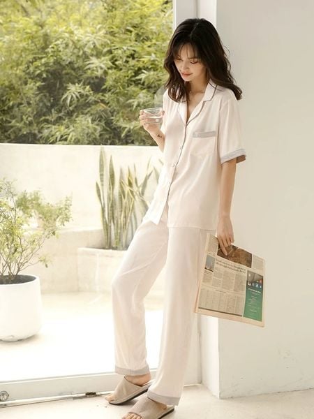  Pyjama lụa satin PM1023-2 
