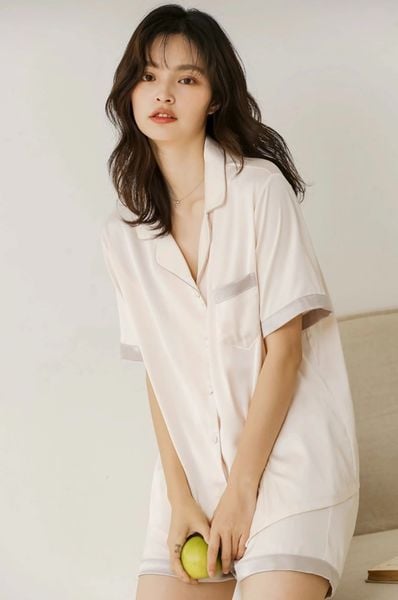  Pyjama lụa PM1023-1 