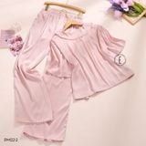  Bộ pyjama lụa quần dài tay ngắn PM02-2 