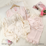  Bộ pyjama lụa tiểu thư PM1122 