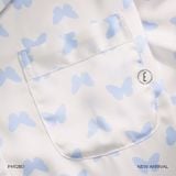  BỘ PYJAMA LỤA DÀI HỌA TIẾT HƯƠNG ĐIỆP PM1280 