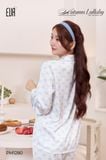  BỘ PYJAMA LỤA DÀI HỌA TIẾT HƯƠNG ĐIỆP PM1280 