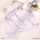  Pyjama dài lụa satin PM2445 
