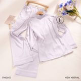  Pyjama dài lụa satin PM2445 