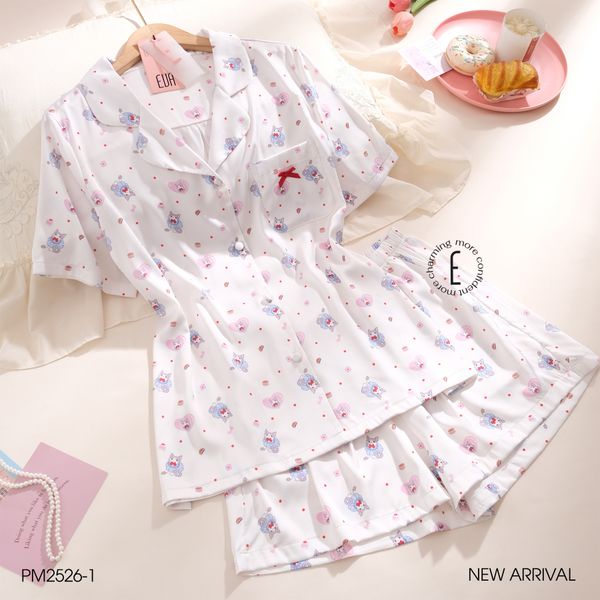 Bộ ngủ pijama ngắn PM28 ( nhiều hoạ tiết) 