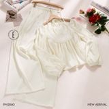  Pyjama lụa Flounce PM2860 