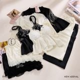  Pyjama lụa Etheareal PM2867 (4 chi tiết) 