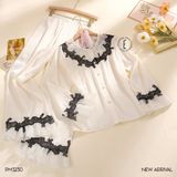  Pyjama dài lụa PM3230 
