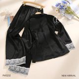  Pyjama dài lụa PM3232 
