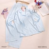  Pyjama lụa dài sọc PM3237 