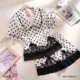  Bộ ngủ pijama lụa ngắn QN29 ( nhiều hoạ tiết) 