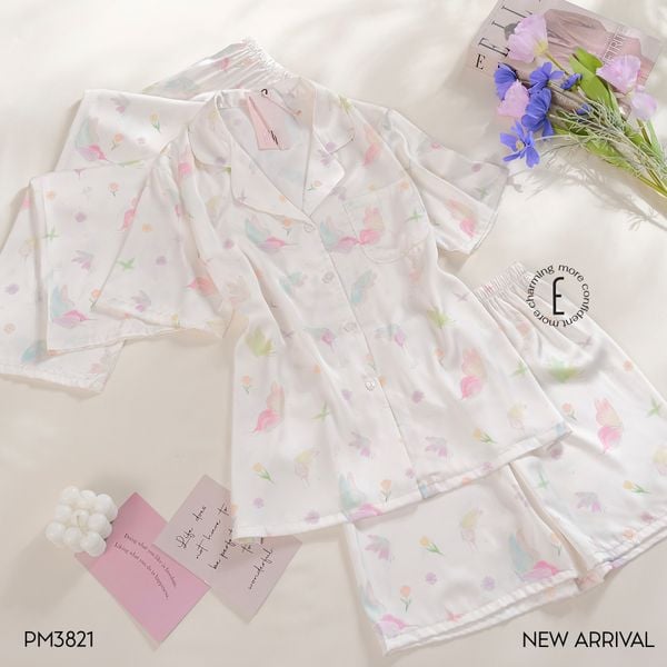  Pyjama dài 3 món PM3821 