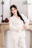  Pyjama dài lụa xước PM3822 