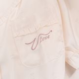  BỘ PYJAMA LỤA PHỐI BÈO VIỀN LƯỢN SÓNG LUMINA PM3823 