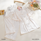  Pyjama dài lụa satin PM3823 