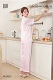  BỘ PYJAMA LỤA PHỐI BÈO VIỀN LƯỢN SÓNG LUMINA PM3823 