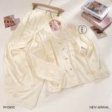  Pyjama dài lụa PM3890 