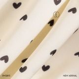  Bộ pyjama ngắn lụa bi đen PM3893 