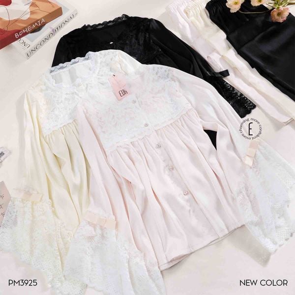  Rêveuse Pyjama - Bộ lụa tiểu thư PM3925 