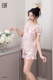  Bộ pyjama lụa tiểu thư PM4434 
