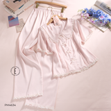  BỘ NGỦ DÀI LỤA MẶC NHÀ PM4634 