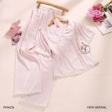  Pyjama dài lụa mềm PM4634 