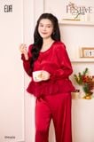  Pyjama dài lụa satin mềm PM4636 