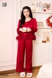  Pyjama dài lụa satin mềm PM4636 