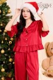  Pyjama lụa quần dài tay ngắn PM4637 