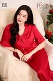  Pyjama lụa quần dài tay ngắn PM4637 