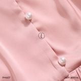  Pyjama lụa quần dài tay ngắn PM4637 