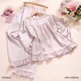  Pyjama dài lụa satin PM4640 