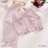  Serenity Pyjama - Bộ lụa cổ tròn PM4666 