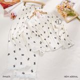  Pixie Pyjama - Bộ lụa cổ viền PM4674 