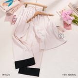  L’Amour Pyjama - Bộ lụa viền PM4676 (3 món) 