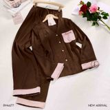  Enigma Pyjama - Bộ lụa phối màu PM4677 
