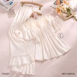  Haze Pyjama - Bộ lụa phối ren PM4827 