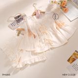  Bộ pyjama lụa 4 món PM4865 