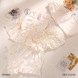  Bộ pyjama lụa 4 món PM4865 