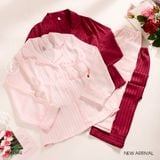  Pyjama dài lụa xước PM4894 