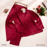  Pyjama dài lụa xước PM4894 