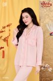  Pyjama dài lụa xước PM4894 