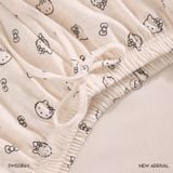  Meow-Low Set PM5084-1 , Bộ thun ngắn phối màu 