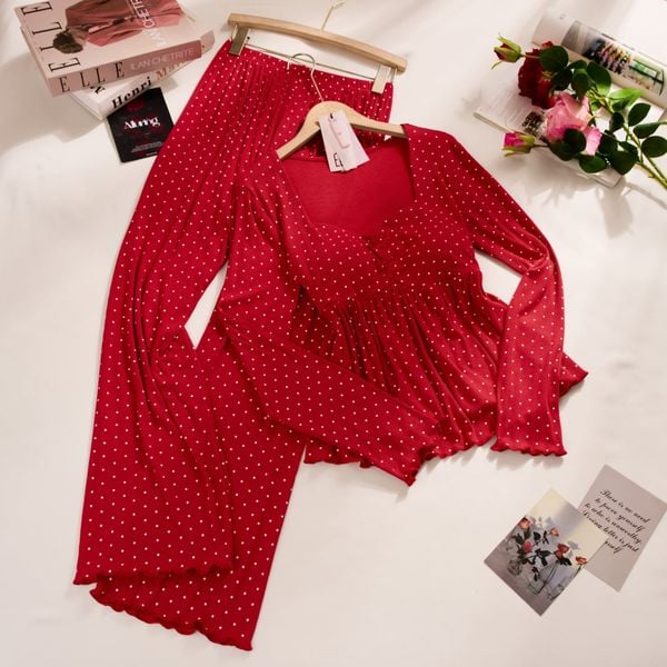  Bộ thun dài chấm bi PM5242 