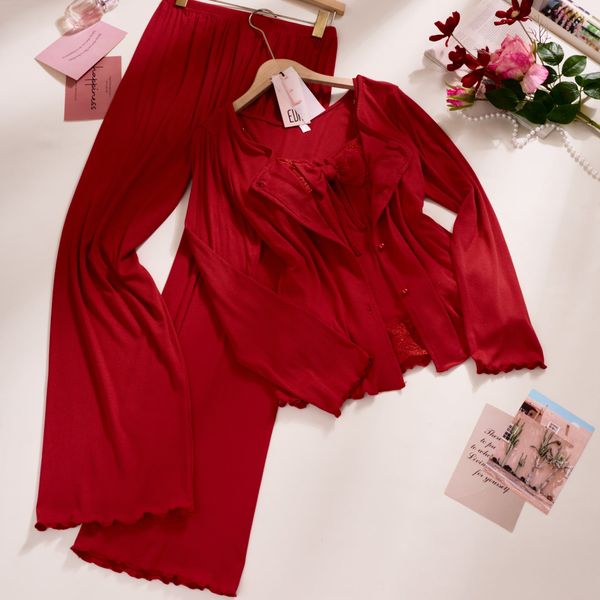  Bộ thun dài phối ren đính nơ PM5245 