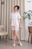  Pyjama ngắn lụa satin PM5326-1 